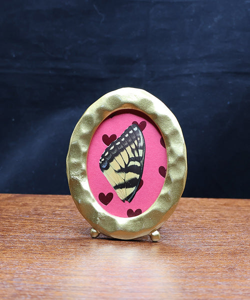 Heart and Stripes Charm