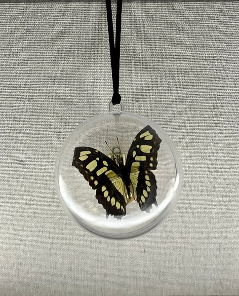Malachite Butterfly Ornament