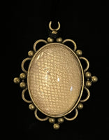 Snakeskin Pendant